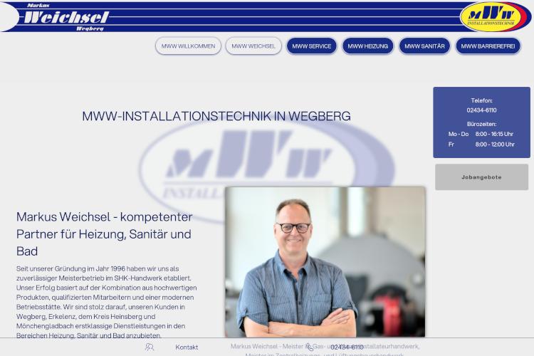 Website www.mww-weichsel.de