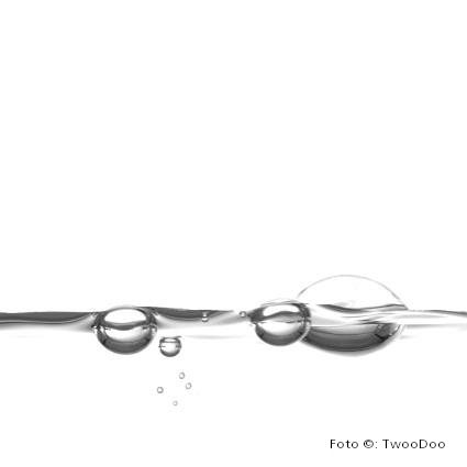 Blubberndes Wasser als Symbol für Frische – TwooDoo
