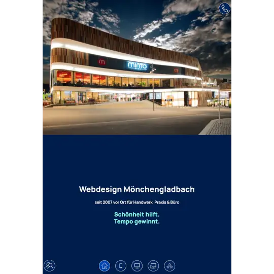 Screenshot von Tablet – Mehrraum nutzen