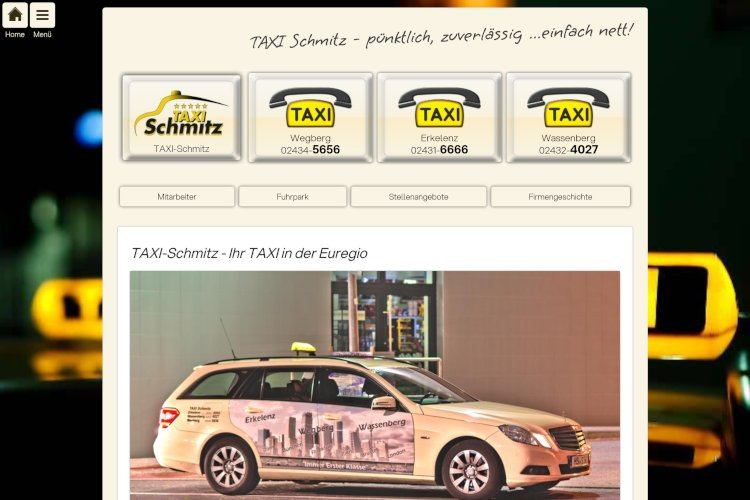 Screenshot Website www.taxischmitz.de