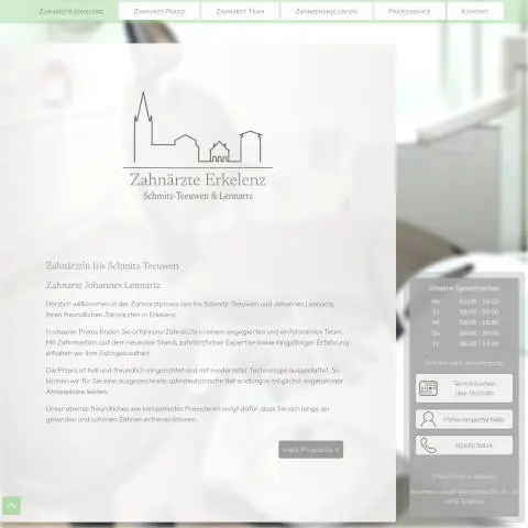 Screenshot www.zahnaerzte-erkelenz.de