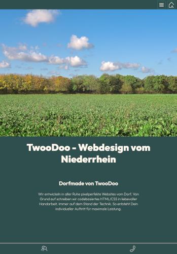 Webdesign Tablet